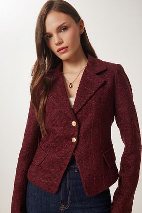 کت زرشکی زنانه رگولار Lovelyİstanbul - کد 886109173