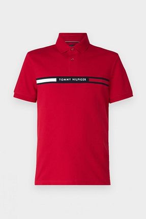 تیشرت قرمز مردانه رگولار Tommy Hilfiger - کد 886114726