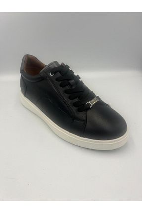 کفش کژوال مشکی مردانه چرم خالص Bigayakkabı - کد 886137147
