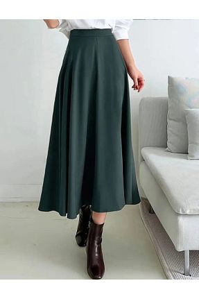دامن حجاب سبز زنانه کلوش Mine