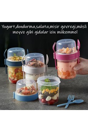 ظرف نگهداری نارنجی پلاستیک KaktüsKedi - کد 328017173