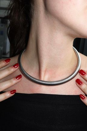گردنبند جواهر زنانه Takıştır - کد 886167166