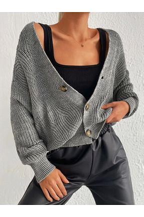 رویه طوسی زنانه بافتنی navien - کد 880363337
