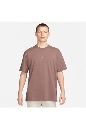 تیشرت قهوه ای مردانه یقه دوچرخه Nike - کد 886179375