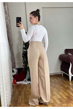 لباس بژ زنانه بافتنی KAESTA BUTİK - کد 886179711