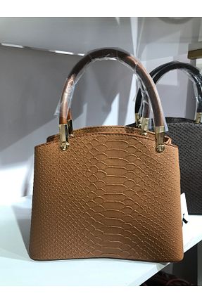 کیف دستی قهوه ای زنانه سایز متوسط ecemnur karadağ - کد 886198554
