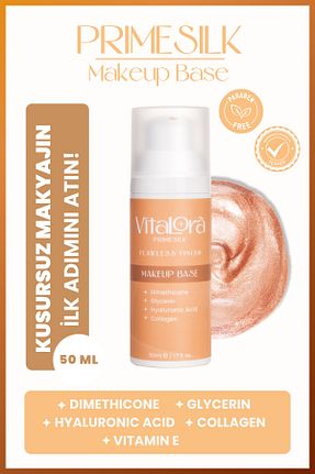 دستمال آرایش بژ Aydınlatıcı Vitalora - کد 859868005