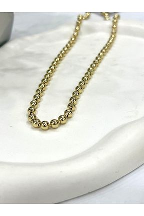 گردنبند استیل ( فولاد ) طلائی زنانه استیل (فولاد) XUPING JEWELRY - کد 886221905