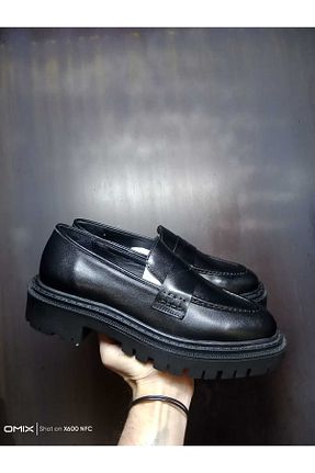 کفش کژوال مشکی زنانه چرم خالص Regolamen shoes - کد 886246258