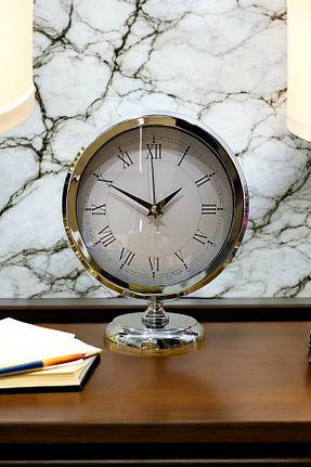 ساعت دیواری صورتی Falez Dekorasyon - کد 838715912