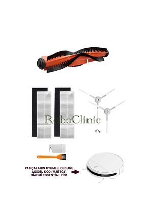 اکسسوری جاروبرقی سفید Roboclinic - کد 865965780