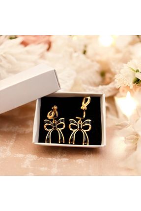 گوشواره جواهر مشکی کلیپس دار 1PARÇAMAVİ - کد 886351492