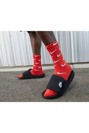 دمپائی مشکی زنانه پاشنه تخت Nike - کد 886354797