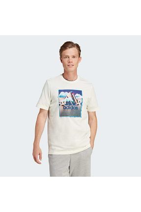 تیشرت بژ مردانه رگولار adidas - کد 886434752