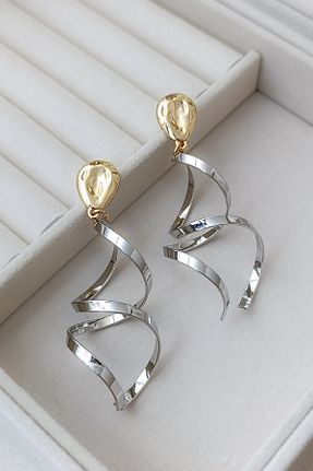 گوشواره استیل (فولاد) زنانه استیل (فولاد) cosita - کد 886390259