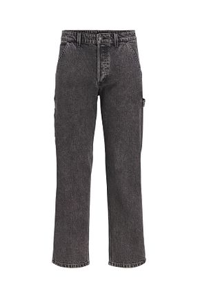 شلوار جین مشکی مردانه پاچه پهن Jack & Jones - کد 886399362