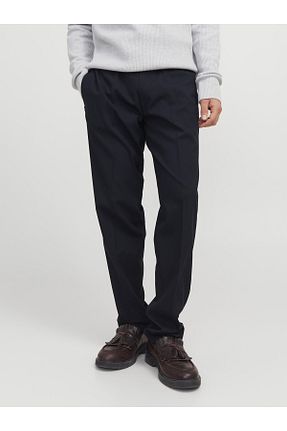 شلوار سرمه ای مردانه پنبه ای Jack & Jones - کد 886399268
