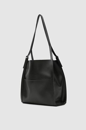 کیف دوشی مشکی زنانه چرم مصنوعی Shule Bags - کد 886530135