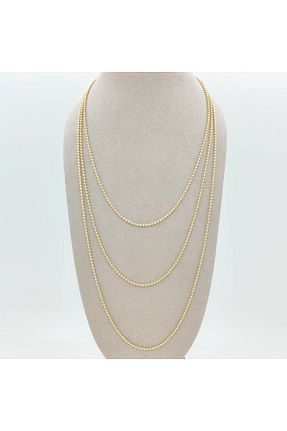 گردنبند طلا زرد زنانه 14 عیار byBurak GOLD - کد 886590094