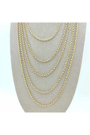 گردنبند طلا زرد زنانه 14 عیار byBurak GOLD - کد 886589438