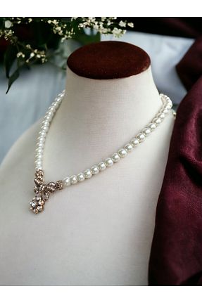 گردنبند مروارید سفید FAYRA ACCESSORIES - کد 828421502