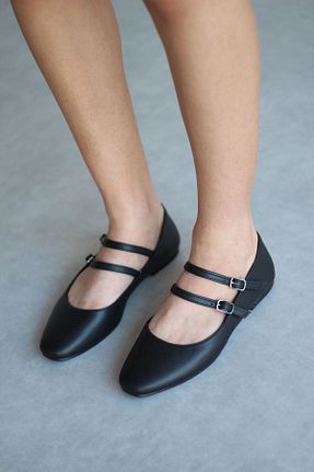 بابت مشکی زنانه چرم لاکی Mida Shoes - کد 818914582