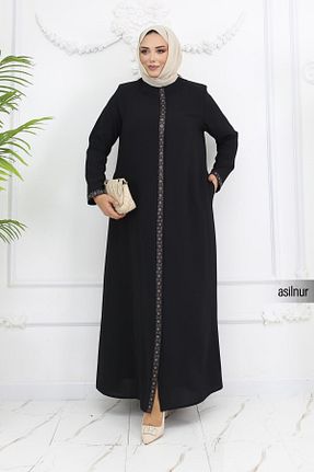 کلاه و ابایا مشکی زنانه پلی استر ASİLNUR - کد 886556021