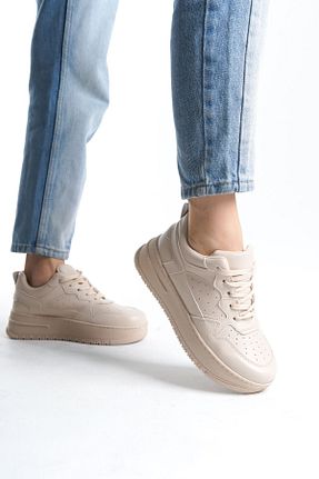 کفش پیاده روی بژ زنانه shoe for me - کد 886665552