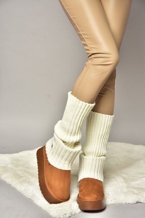 بوت / نیم بوت قهوه ای زنانه جیر Fox Shoes - کد 885983415