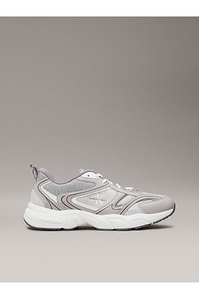 کفش اسنیکر طوسی مردانه بند دار Calvin Klein - کد 886581200