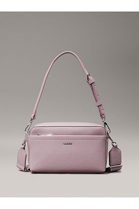 کیف دوشی بنفش زنانه چرم مصنوعی Calvin Klein - کد 883426620
