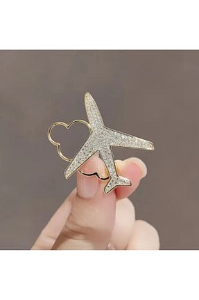 سنجاق سینه طلائی فلزی MAURA LIYUZA - کد 886595735