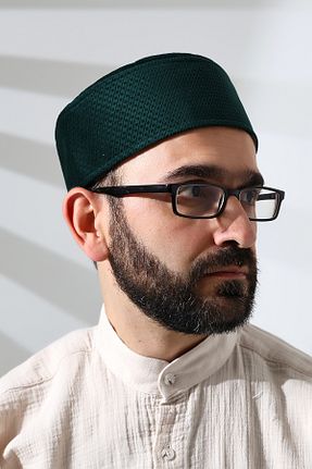 کلاه سبز مردانه مخمل ihvanonline - کد 886505122