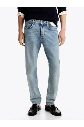 شلوار جین آبی مردانه فاق بلند Tommy Hilfiger - کد 886514560