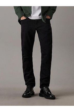 شلوار جین مشکی مردانه پاچه لوله تفنگی Calvin Klein - کد 886686975