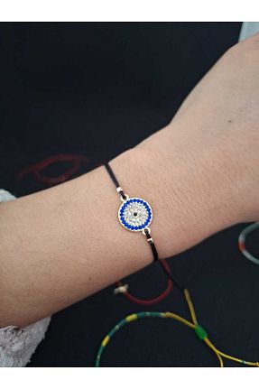 دستبند جواهر رنگی زنانه زیرکن DMoira - کد 886536011