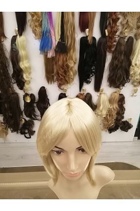 کلاه گیس زرد زنانه DENİZ - کد 886633688