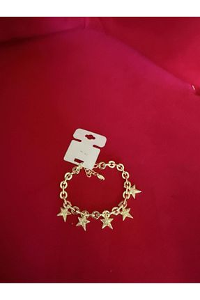 دستبند استیل (فولاد) زرد زنانه استیل (فولاد) Digermak - کد 886587325