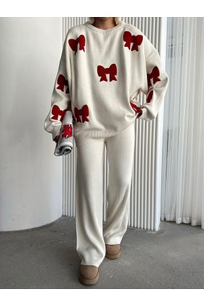 لباس قرمز زنانه تریکو Butik - کد 886586512