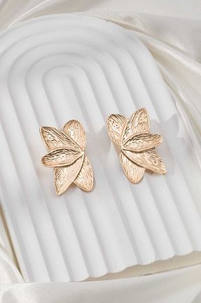 گوشواره استیل (فولاد) طلائی مردانه استیل (فولاد) MRK - کد 886615483