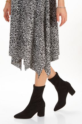 بوت / نیم بوت رنگی زنانه پارچه ای SUENO SHOES - کد 886628594