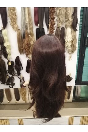 کلاه گیس بنفش زنانه DENİZ - کد 885427120