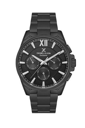 ساعت مچی مشکی مردانه 43 میلی متر Daniel Klein - کد 815159831