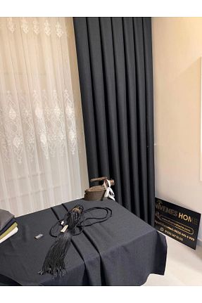 رومیزی طوسی کتان NİVEMESHOME - کد 885397271