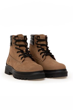 بوت / نیم بوت قهوه ای مردانه پاشنه تخت U.S. Polo Assn. - کد 886706747