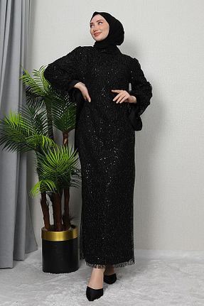 لباس حجاب مشکی زنانه Kalem giz astore - کد 886706475