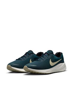کفش اسنیکر فیروزه ای مردانه بند دار Nike - کد 884821172