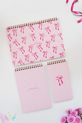 سر رسید صورتی Spiralli Matt Notebook - کد 882410519