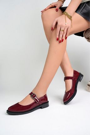 بابت زرشکی زنانه چرم مصنوعی lady luvy by berkbay - کد 886758473