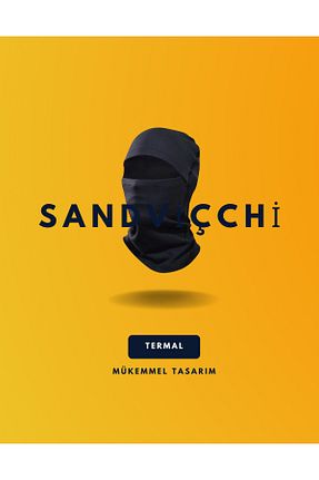 کلاه پشمی مشکی زنانه پنبه ای Sandviçchi - کد 882396871